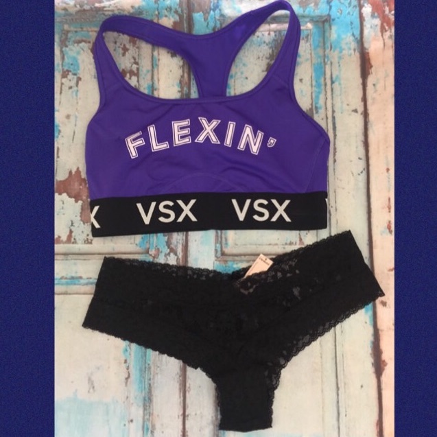 Victoria Secret Sports Bra Nwt Pantiessmall